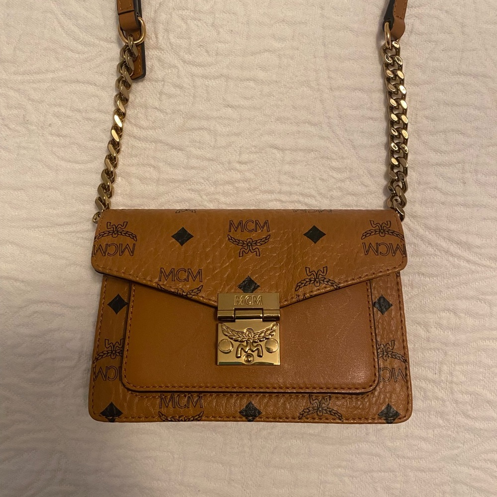 MCM crossbody belt bag